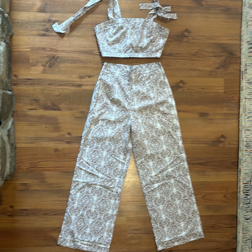 BOGO Top and high waisted pant set